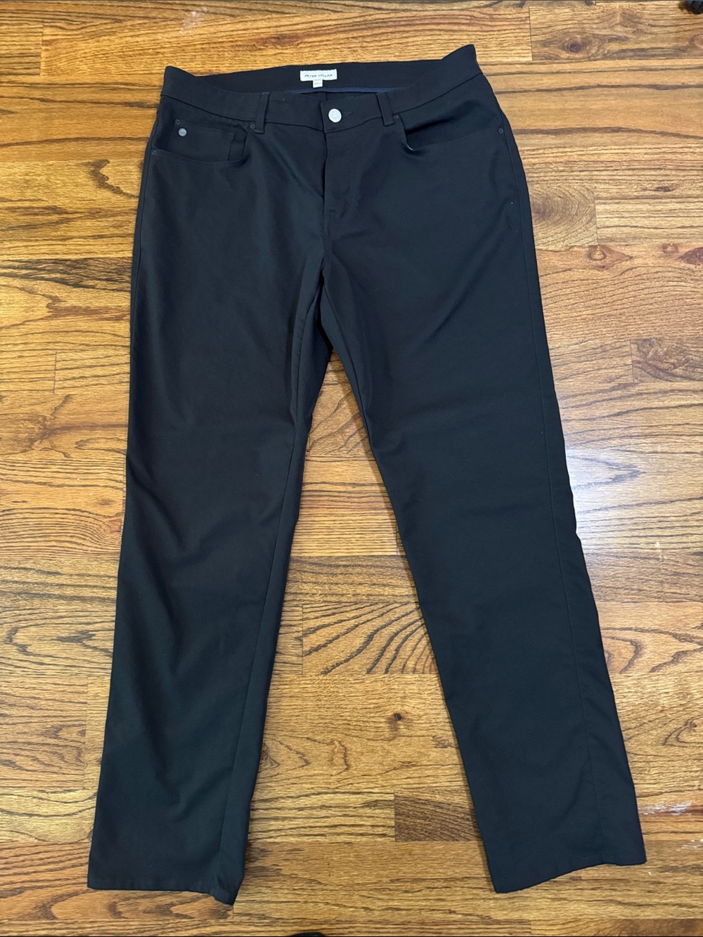 Peter Millar Black Straight-Leg Women's Jeans